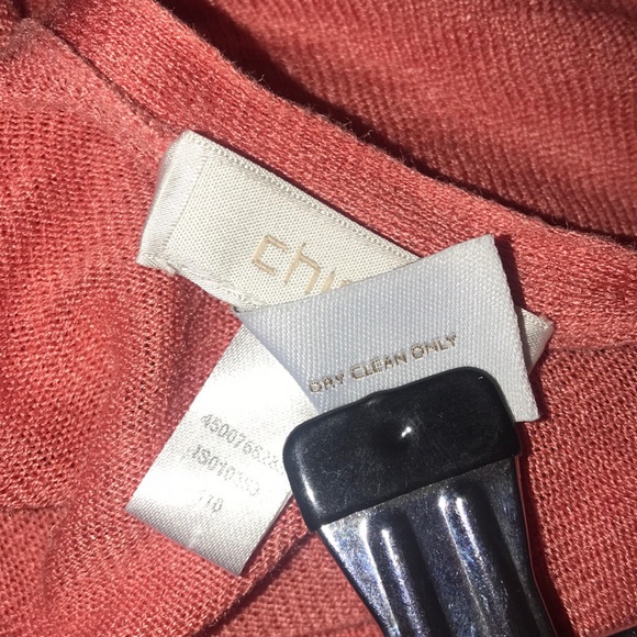 Chico’s | Cardigan Ruffle Cuff Long Sleeve Wrap L - Picture 4 of 4